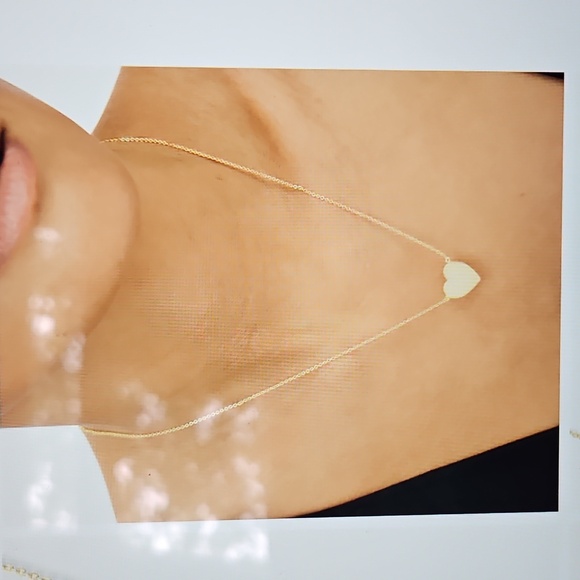 ‼️MELINDA MARIA‼️You Have My Heart Necklace, Gold - Picture 3 of 3